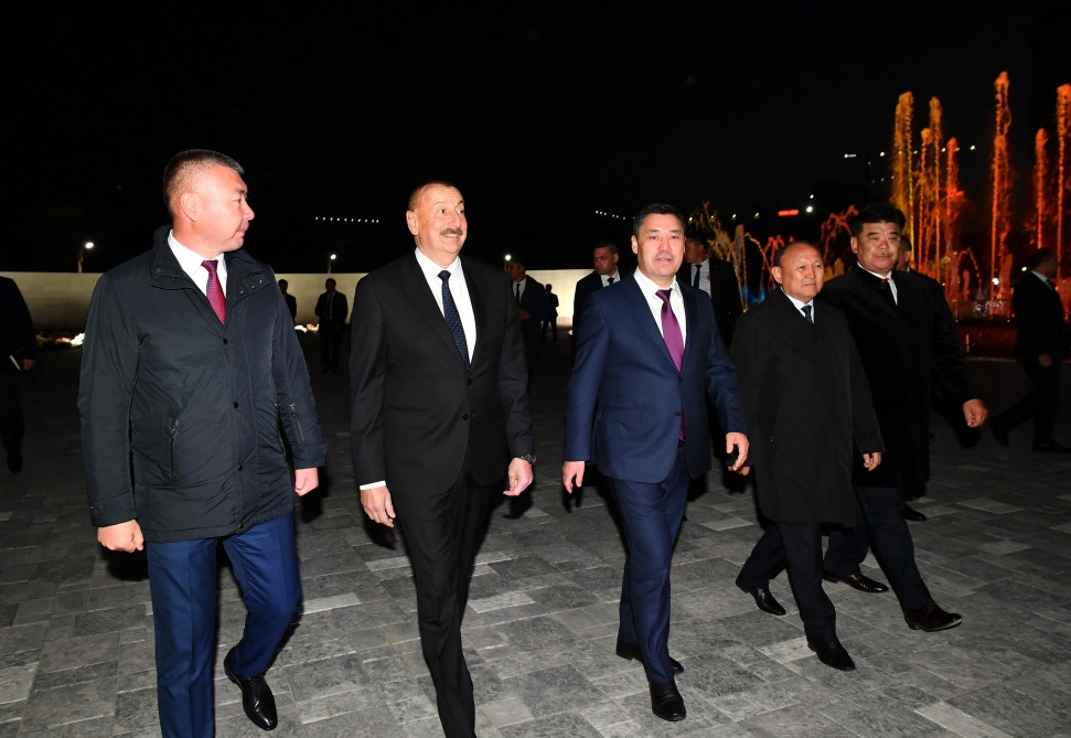 Bişkekdə Qırğızıstan-Azərbaycan Dostluq Parkı açılıb<font color='red'> - YENİLƏNİB</font><font color=red> - FOTOLAR</font>