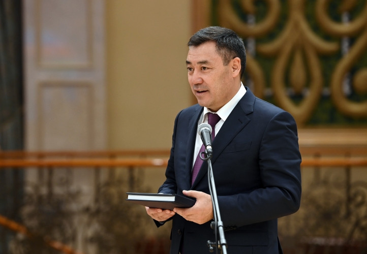 Qırğızıstan Prezidenti Sadır Japarovun adından Azərbaycan Prezidenti İlham Əliyevin şərəfinə rəsmi qəbul təşkil edilib<font color='red'> - YENİLƏNİB</font><font color=red> - FOTOLAR</font>