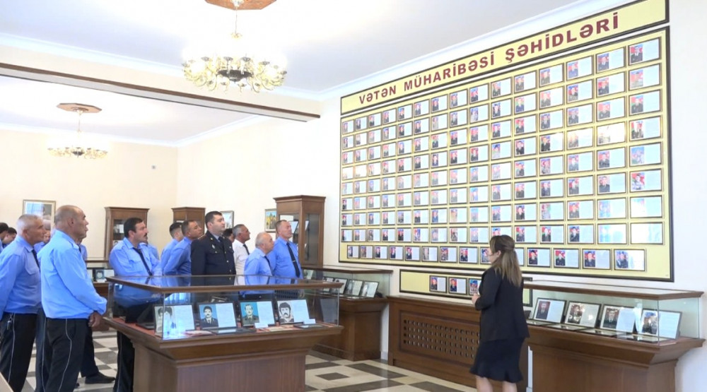 Taksi sürücülərinin Xatirə Muzeyinə ekskursiyası təşkil olunub<font color=red> - FOTOLAR</font>