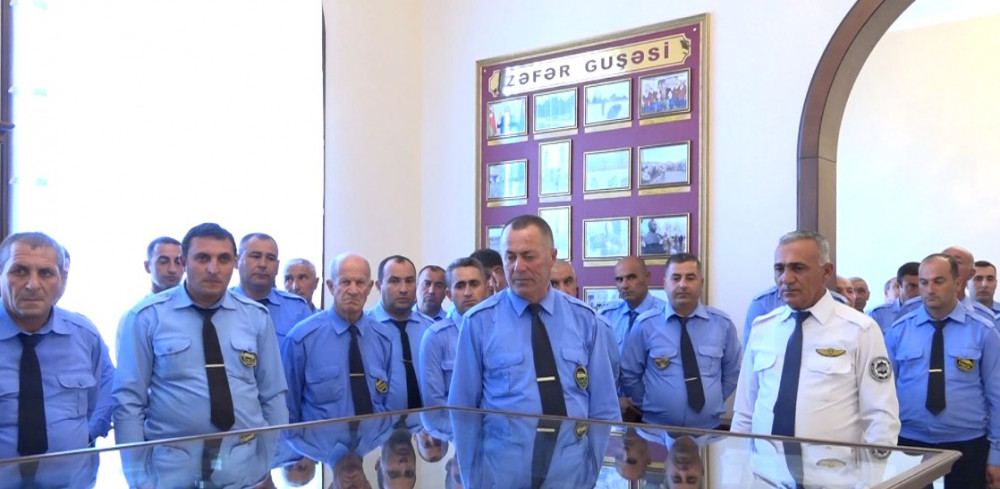 Taksi sürücülərinin Xatirə Muzeyinə ekskursiyası təşkil olunub<font color=red> - FOTOLAR</font>