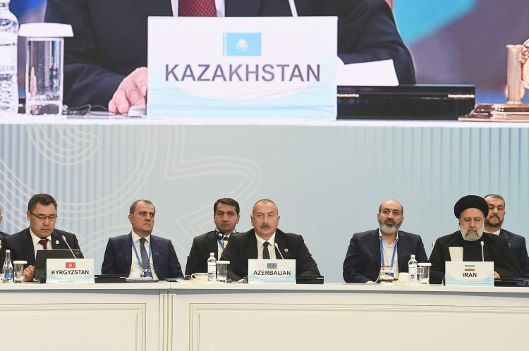 Prezident İlham Əliyev Astanada keçirilən Asiyada Qarşılıqlı Fəaliyyət və Etimad Tədbirləri üzrə Müşavirənin 6-cı Zirvə Toplantısının plenar iclasında iştirak edir<font color='red'> - YENİLƏNİB 3</font><font color=red> - FOTOLAR</font>