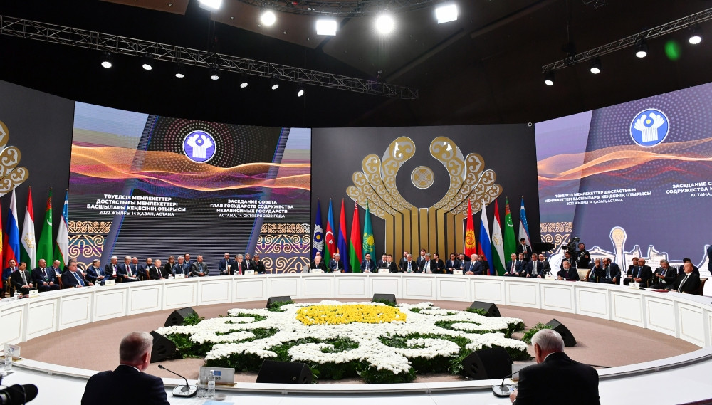 Astanada MDB Dövlət Başçıları Şurasının iclası keçirilib Azərbaycan Prezidenti İlham Əliyev iclasda iştirak edib<font color='red'> - YENİLƏNİB 3</font><font color=red> - FOTOLAR</font>
