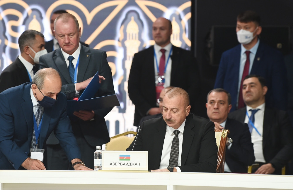 Astanada MDB Dövlət Başçıları Şurasının iclası keçirilib Azərbaycan Prezidenti İlham Əliyev iclasda iştirak edib<font color='red'> - YENİLƏNİB 3</font><font color=red> - FOTOLAR</font>