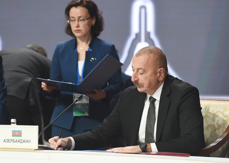 Astanada MDB Dövlət Başçıları Şurasının iclası keçirilib Azərbaycan Prezidenti İlham Əliyev iclasda iştirak edib<font color='red'> - YENİLƏNİB 3</font><font color=red> - FOTOLAR</font>