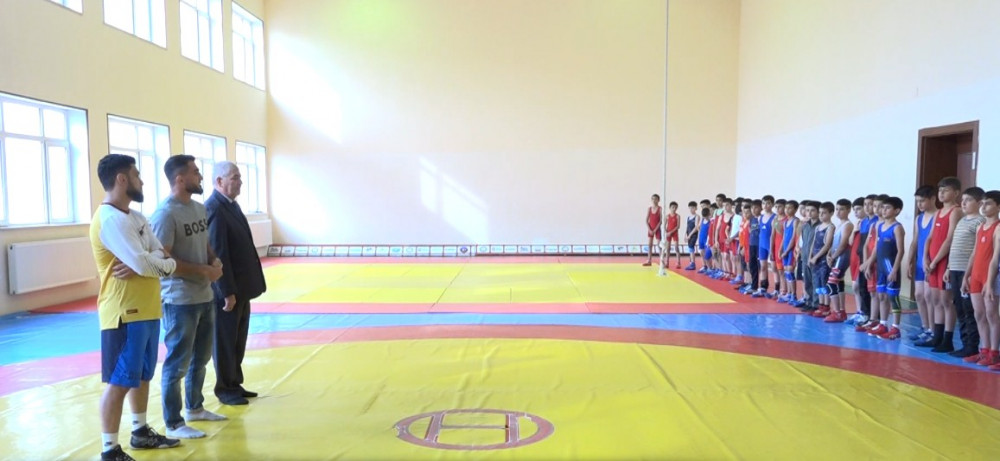 Naxçıvanda güləş üzrə növbəti seminar keçirilib<font color=red> - FOTOLAR</font>