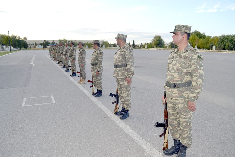 Tabor komandirləri arasında yarış keçirilib<font color=red> - FOTOLAR</font>