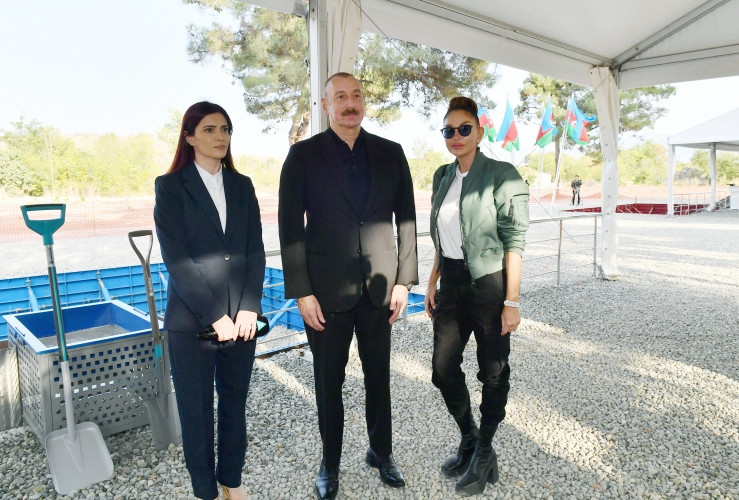 Prezident İlham Əliyev Zəngilanda ilk yaşayış binasının təməlini qoyub<font color='red'> - YENİLƏNİB</font><font color=red> - FOTOLAR</font>