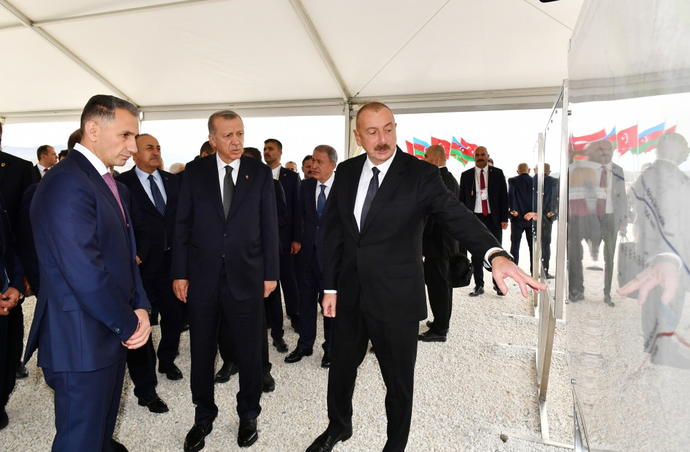 Cəbrayıl rayonunda Qumlaq dəmir yolu stansiyasının təməli qoyulub<font color='red'> - YENİLƏNİB</font><font color=red> - FOTOLAR</font>