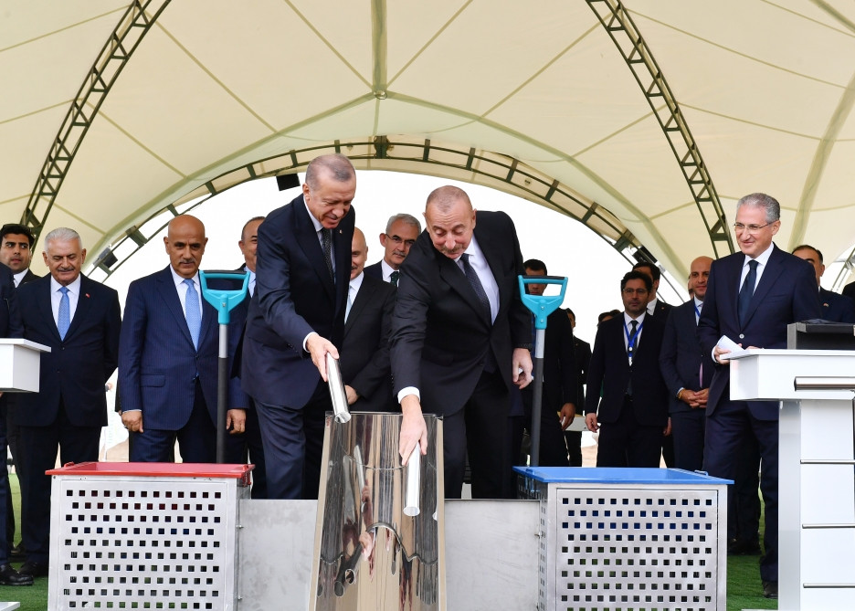 “Azərbaycan-Türkiyə Beynəlxalq Meşə Təlim Mərkəzi”, “Ağıllı Tingçilik” və “Dostluq Meşəsi” Kompleksinin təməli qoyulub<font color='red'> - YENİLƏNİB 2</font><font color=red> - FOTOLAR</font>