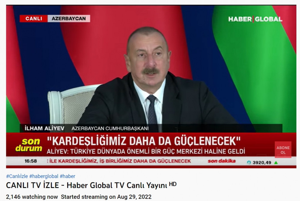 Türkiyə mediası: Prezident Rəcəb Tayyib Ərdoğan Zəngilan aeroportunun ilk rəsmi qonağı oldu<font color=red> - FOTOLAR</font>