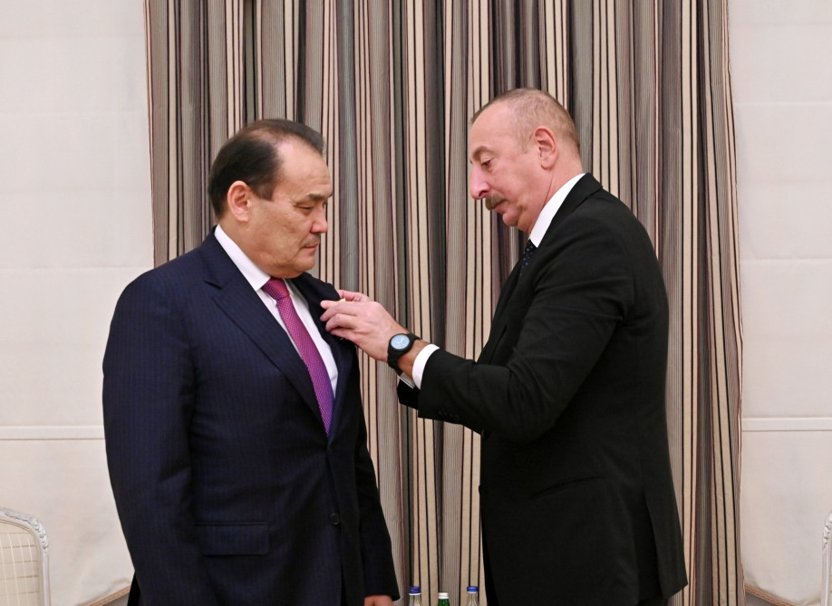 Prezident İlham Əliyev Türk Dövlətləri Təşkilatının Baş katibini qəbul edib<font color='red'> - YENİLƏNİB</font><font color=red> - FOTOLAR</font>
