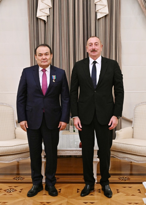 Prezident İlham Əliyev Türk Dövlətləri Təşkilatının Baş katibini qəbul edib<font color='red'> - YENİLƏNİB</font><font color=red> - FOTOLAR</font>