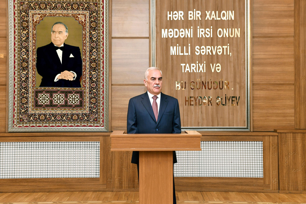Kamil Əliyev adına Naxçıvan Dövlət Xalça Muzeyinin təqdimatı olub<font color=red> - FOTOLAR</font>