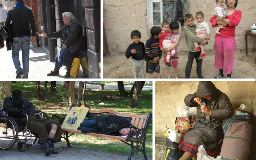 BMT: Ermənistanda yarım milyon insan aclıqdan əziyyət çəkir<font color=red> - FOTOLAR</font>