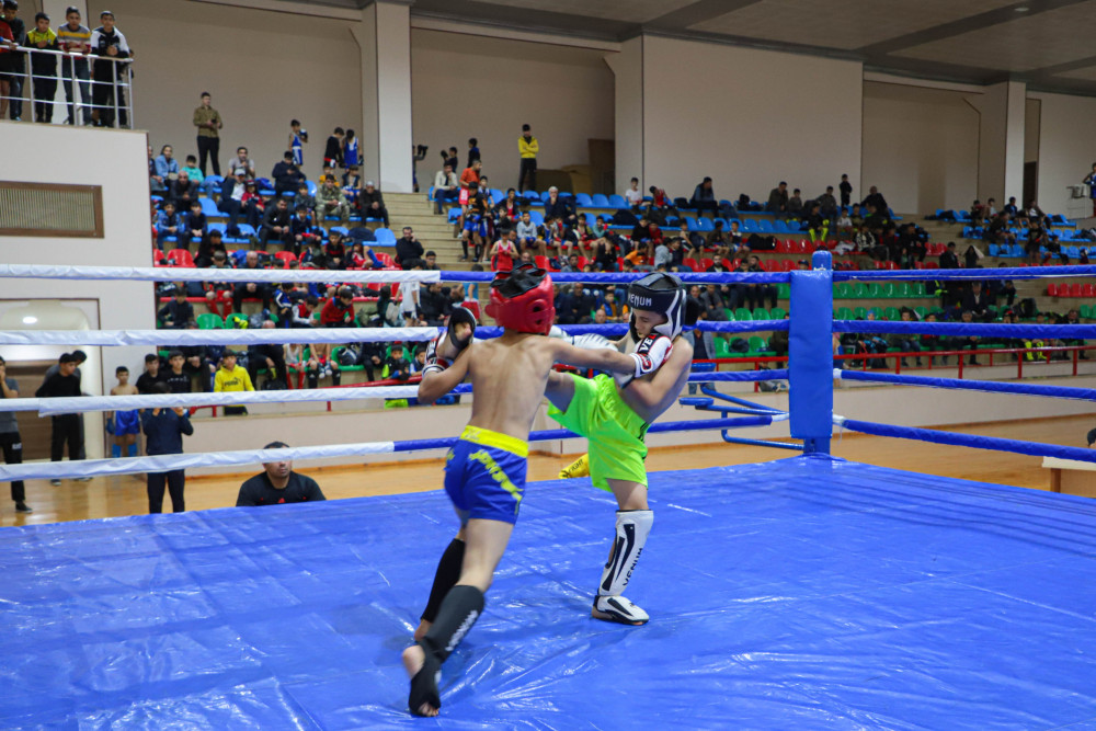 Kikboksinq üzrə Naxçıvan şəhər açıq birinciliyi keçirilib<font color=red> - FOTOLAR</font>