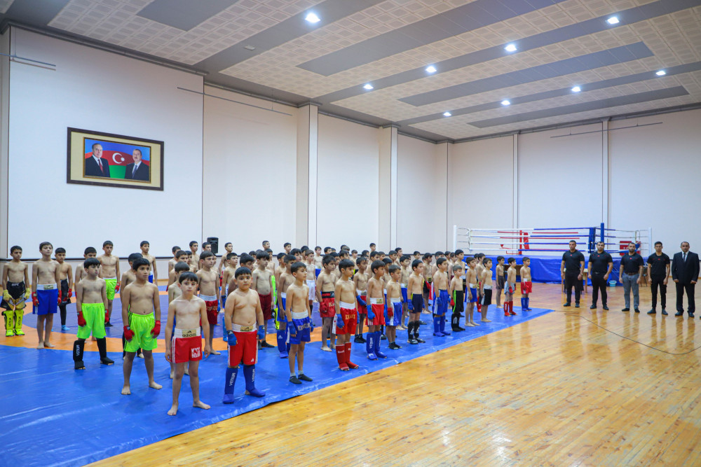 Kikboksinq üzrə Naxçıvan şəhər açıq birinciliyi keçirilib<font color=red> - FOTOLAR</font>