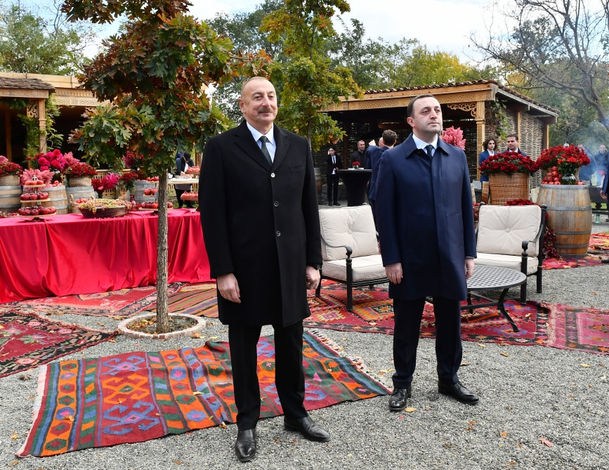 Gürcüstanın Mçxeti rayonundakı Muxrani sarayında mədəni proqram təqdim edilib<font color='red'> - YENİLƏNİB</font><font color=red> - FOTOLAR</font>