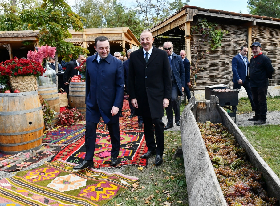 Gürcüstanın Mçxeti rayonundakı Muxrani sarayında mədəni proqram təqdim edilib<font color='red'> - YENİLƏNİB</font><font color=red> - FOTOLAR</font>