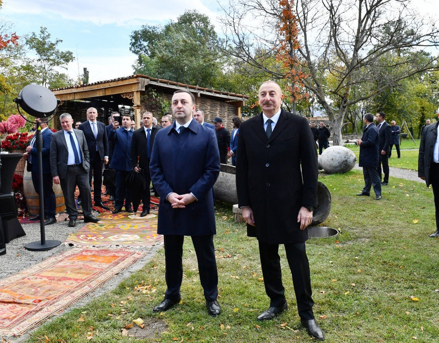 Gürcüstanın Mçxeti rayonundakı Muxrani sarayında mədəni proqram təqdim edilib<font color='red'> - YENİLƏNİB</font><font color=red> - FOTOLAR</font>