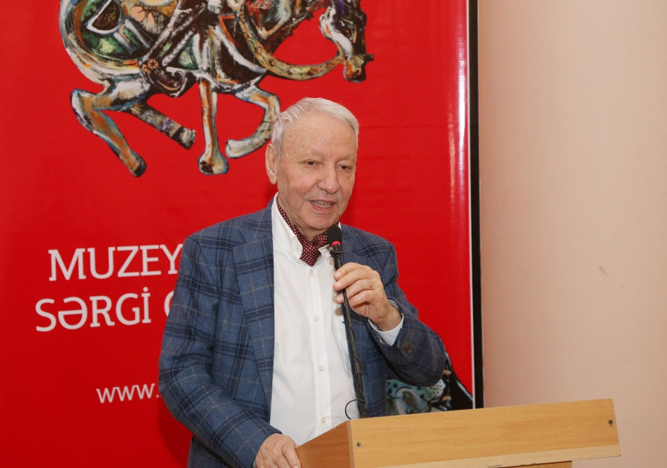 Əməkdar rəssam Ülviyyə Həmzəyevanın “Əcdadların izi ilə” adlı fərdi sərgisi açılıb<font color=red> - FOTOLAR</font>