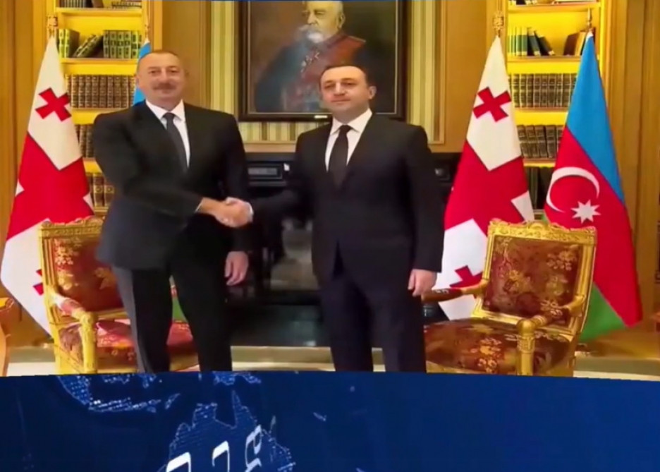Gürcüstanın “AdjaraTv12” kanalında Prezident İlham Əliyevin Tbilisiyə işgüzar səfəri ilə bağlı xüsusi reportaj yayımlanıb<font color=red> - FOTOLAR</font>