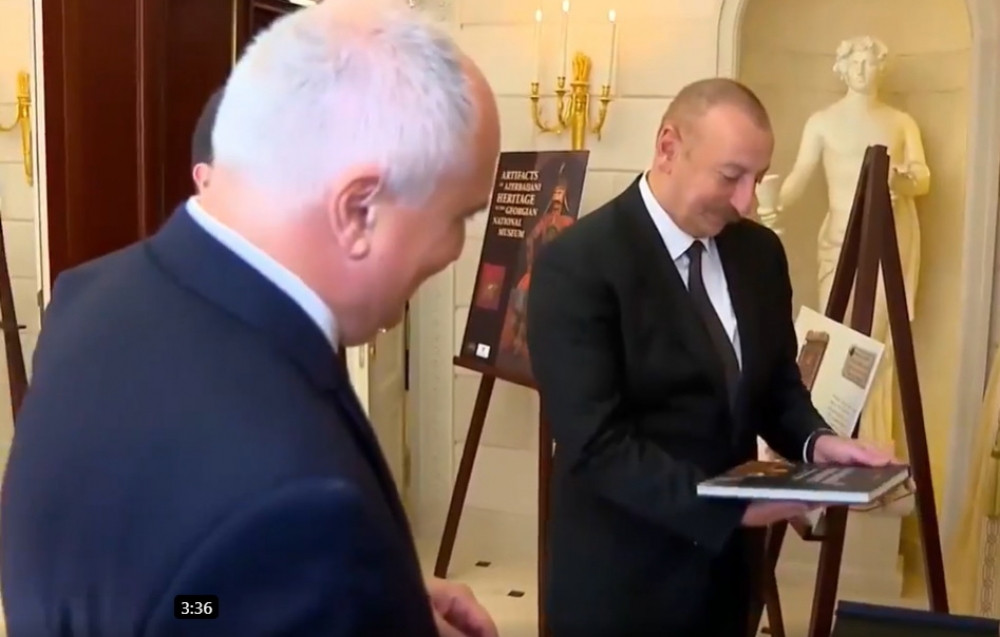 Gürcüstanın “AdjaraTv12” kanalında Prezident İlham Əliyevin Tbilisiyə işgüzar səfəri ilə bağlı xüsusi reportaj yayımlanıb<font color=red> - FOTOLAR</font>