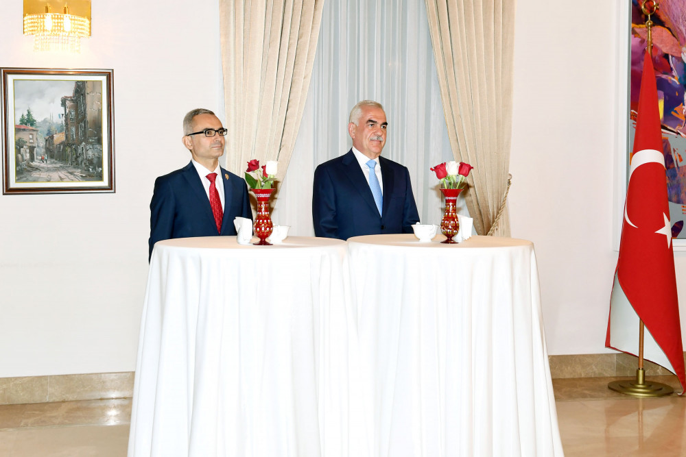 Naxçıvanda Türkiyə Cümhuriyyətinin 99-cu ildönümü münasibətilə tədbir keçirilib<font color=red> - FOTOLAR</font>