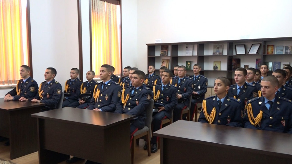 Kursantların iştirakı ilə Naxçıvanşünaslıq mərkəzində tədbir olub<font color=red> - FOTOLAR</font>