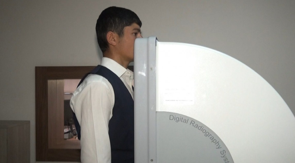 Muxtar respublikada məktəblilər flüoroqrafik müayinələrə cəlb edilir<font color=red> - FOTOLAR</font>