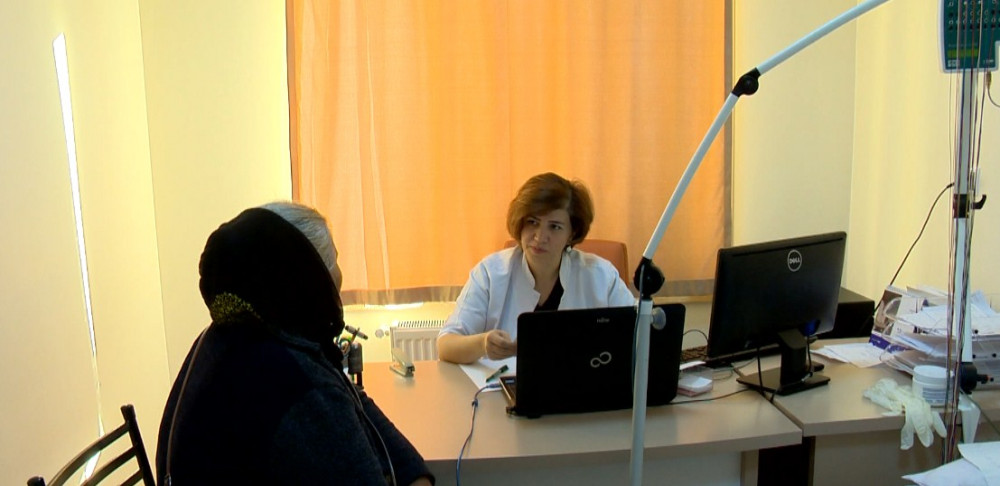 Şəhid və qazi ailələri humanitar tibbi aksiyaya cəlb edilib<font color=red> - FOTOLAR</font>