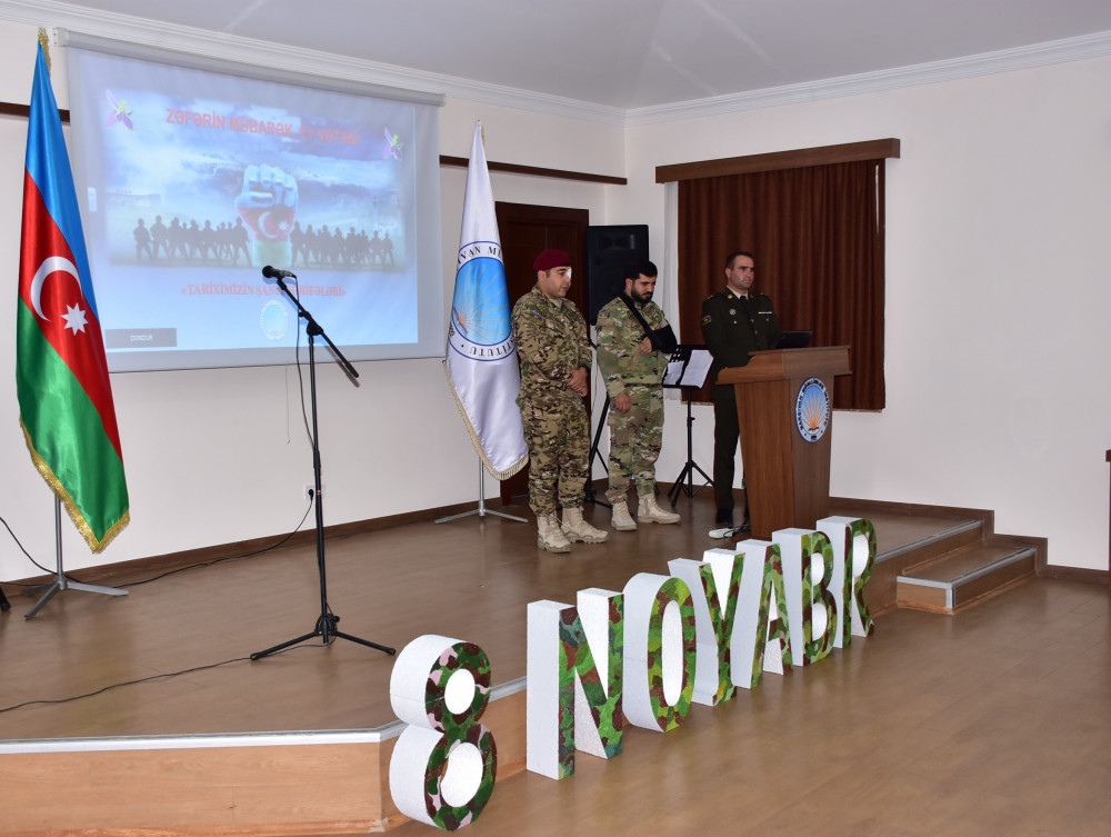 Naxçıvan Müəllimlər İnstitutunda tarixi günlər qeyd edilib<font color=red> - FOTOLAR</font>