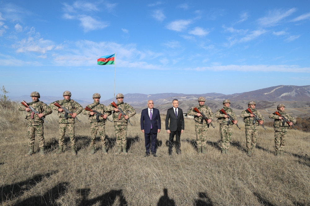 Azərbaycanın Baş naziri və Türkiyənin Vitse-prezidenti Şuşa şəhərində olublar<font color=red> - FOTOLAR</font>