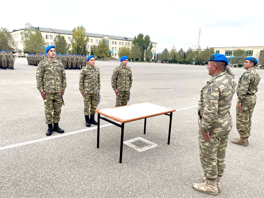  "Komando başlanğıc kursu"nun növbəti buraxılış mərasimi keçirilib<font color=red> - FOTOLAR</font>