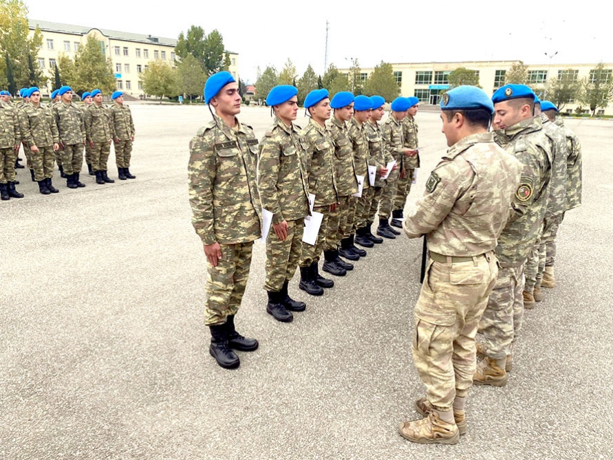  "Komando başlanğıc kursu"nun növbəti buraxılış mərasimi keçirilib<font color=red> - FOTOLAR</font>