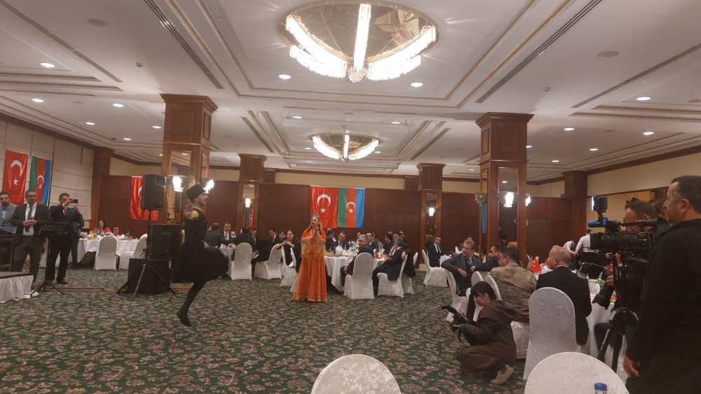 Türkiyənin Ərzurum şəhərində Qarabağ Zəfəri münasibətilə tədbir keçirilib<font color=red> - FOTOLAR</font>