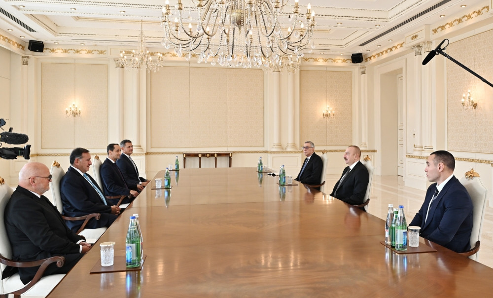 Prezident İlham Əliyev Avropa Olimpiya Komitələrinin prezidentini qəbul edib<font color=red> - FOTOLAR</font>