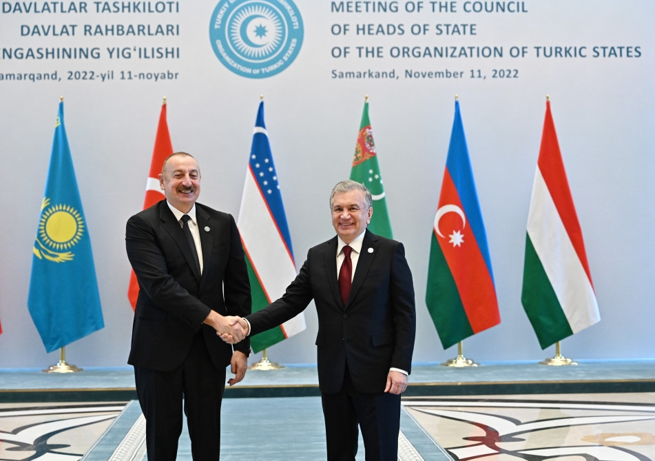 Səmərqənddə Türk Dövlətləri Təşkilatının IX Zirvə Görüşü keçirilir<font color='red'> - YENİLƏNİB</font><font color=red> - FOTOLAR</font>