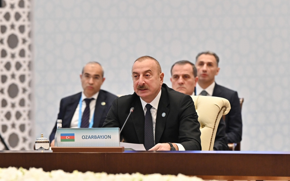 Səmərqənddə Türk Dövlətləri Təşkilatının IX Zirvə Görüşü keçirilir<font color='red'> - YENİLƏNİB</font><font color=red> - FOTOLAR</font>