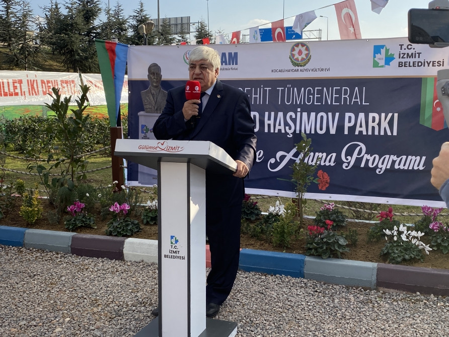 Türkiyədə Polad Həşimov adına daha bir park açılıb<font color=red> - FOTOLAR</font>