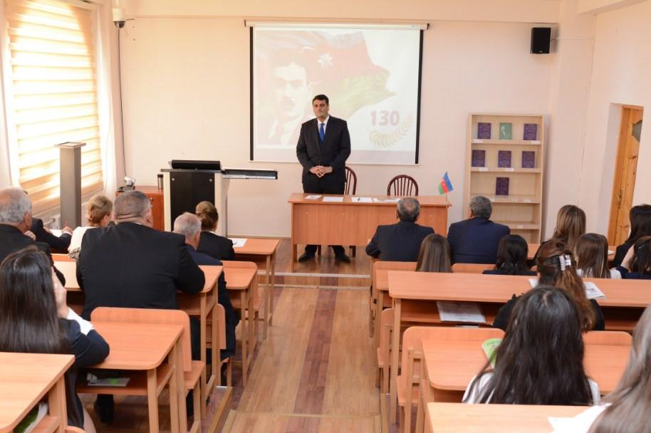 Naxçıvan Dövlət Universitetində Əhməd Cavadın 130 illiyi qeyd edilib<font color=red> - FOTOLAR</font>