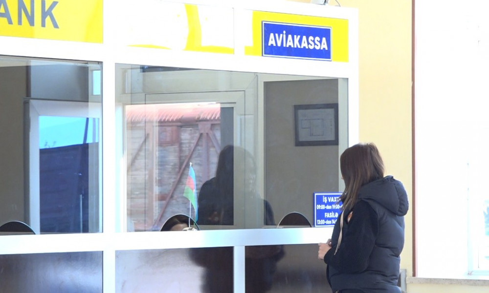 Naxçıvan şəhərində 3-cü aviakassa fəaliyyətə başlayıb<font color=red> - FOTOLAR</font>
