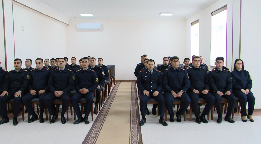 Naxçıvanda müharibə iştirakçıları və şəhid ailəsi üzvləri polis orqanlarına işə qəbul edilib<font color=red> - FOTOLAR</font>