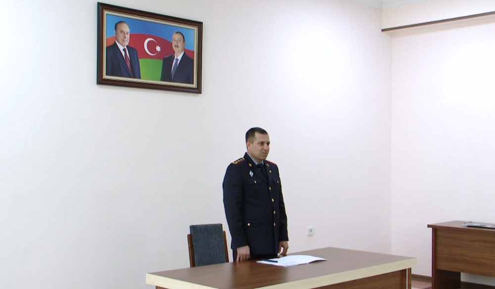Naxçıvanda müharibə iştirakçıları və şəhid ailəsi üzvləri polis orqanlarına işə qəbul edilib<font color=red> - FOTOLAR</font>
