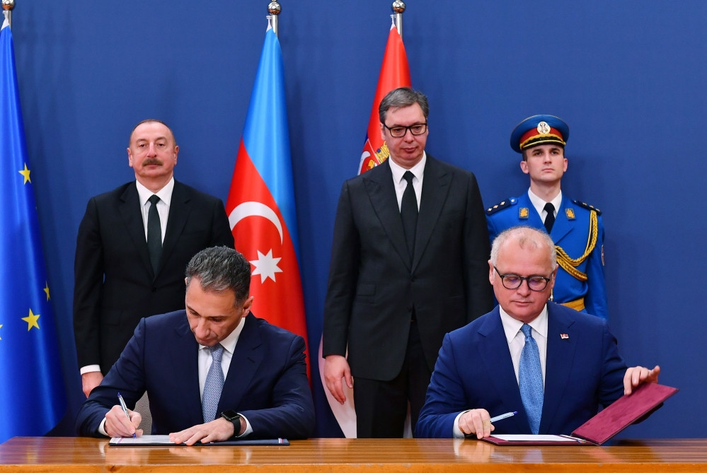 Belqradda Azərbaycan-Serbiya sənədləri imzalanıb<font color='red'> - YENİLƏNİB</font><font color=red> - FOTOLAR</font>