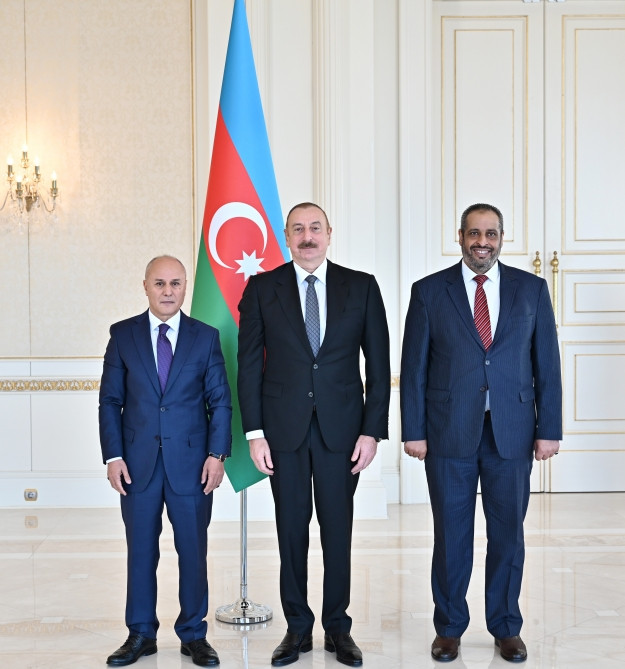 Prezident İlham Əliyev Liviyanın Azərbaycanda yeni təyin olunan səfirinin etimadnaməsini qəbul edib<font color='red'> - YENİLƏNİB</font><font color=red> - FOTOLAR</font>