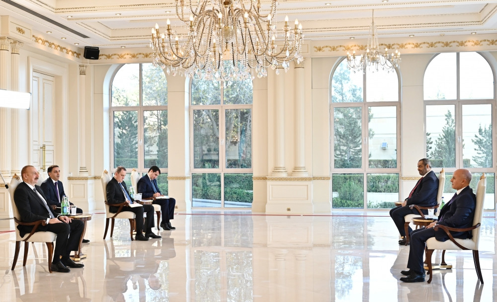 Prezident İlham Əliyev Liviyanın Azərbaycanda yeni təyin olunan səfirinin etimadnaməsini qəbul edib<font color='red'> - YENİLƏNİB</font><font color=red> - FOTOLAR</font>
