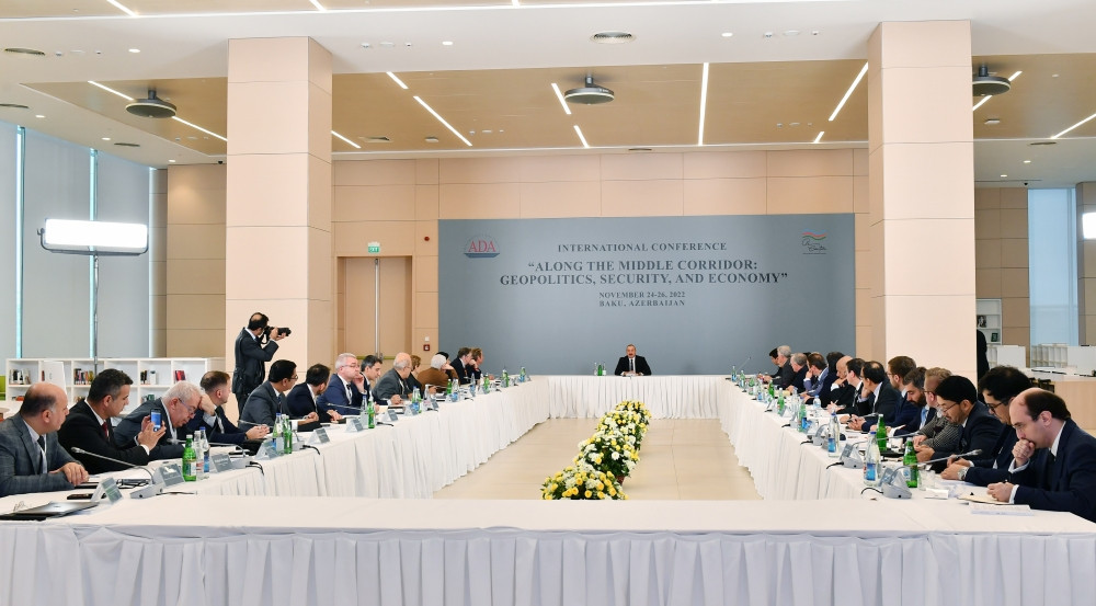 Prezident İlham Əliyev Bakıda keçirilən beynəlxalq tədbirdə iştirak edib<font color='red'> - YENİLƏNİB</font><font color=red> - FOTOLAR</font>