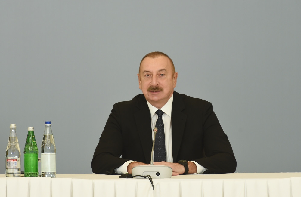 Prezident İlham Əliyev Bakıda keçirilən beynəlxalq tədbirdə iştirak edib<font color='red'> - YENİLƏNİB</font><font color=red> - FOTOLAR</font>