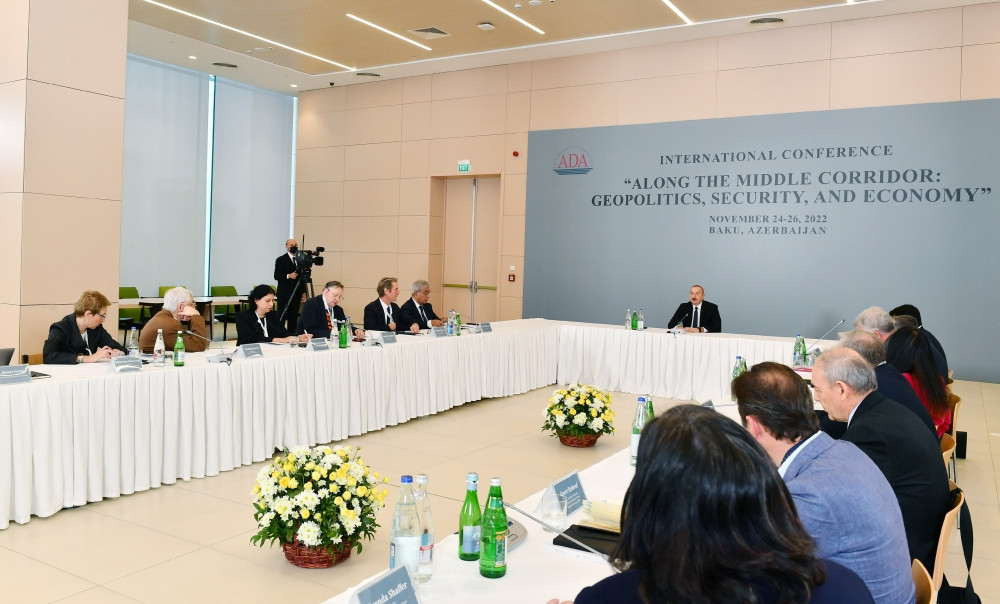 Prezident İlham Əliyev Bakıda keçirilən beynəlxalq tədbirdə iştirak edib<font color='red'> - YENİLƏNİB</font><font color=red> - FOTOLAR</font>