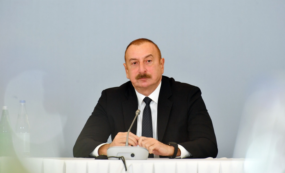 Prezident İlham Əliyev Bakıda keçirilən beynəlxalq tədbirdə iştirak edib<font color='red'> - YENİLƏNİB</font><font color=red> - FOTOLAR</font>